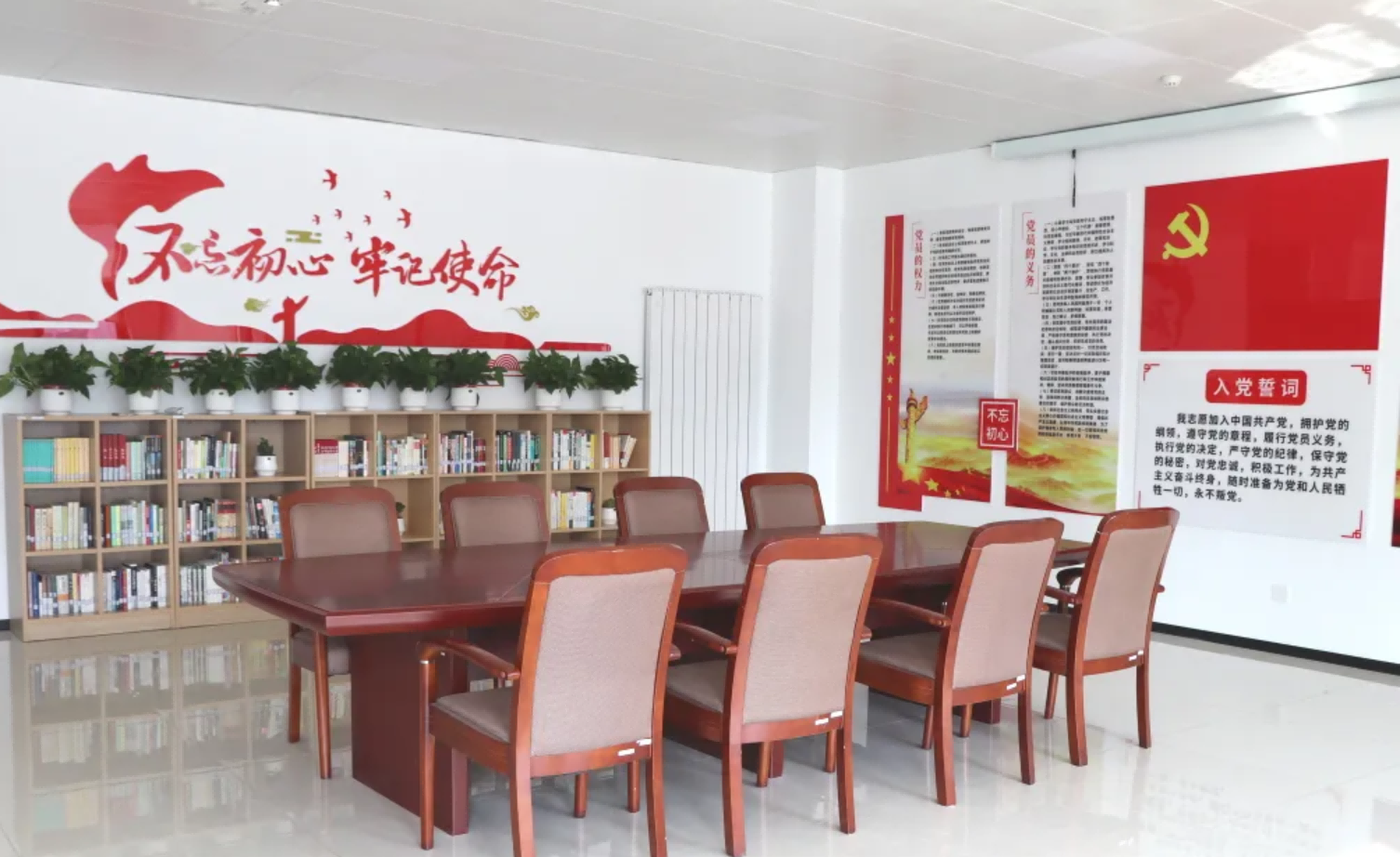 品书香之气，打造党建工作新阵地——南宫28生物智能建立党建阅览室